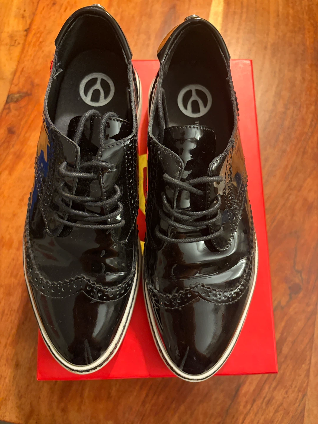 The Wishbone Collection Ambra Patent Shoes - photo 2