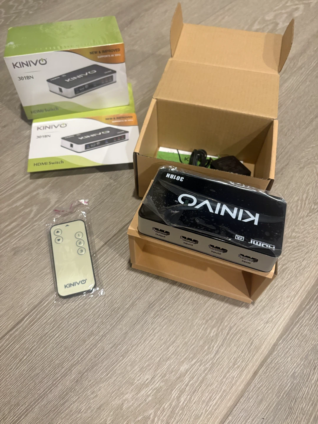 Kinivo 301BN 3-Port 4K HDMI Switch