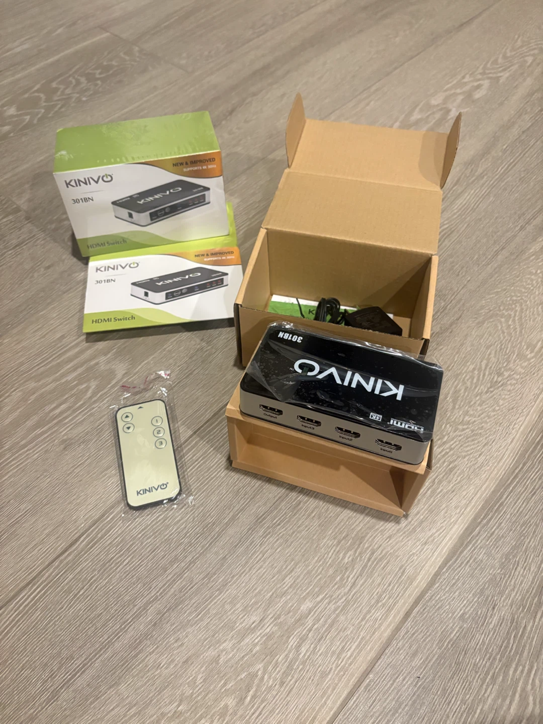 Kinivo 301BN 3-Port 4K HDMI Switch - photo 2