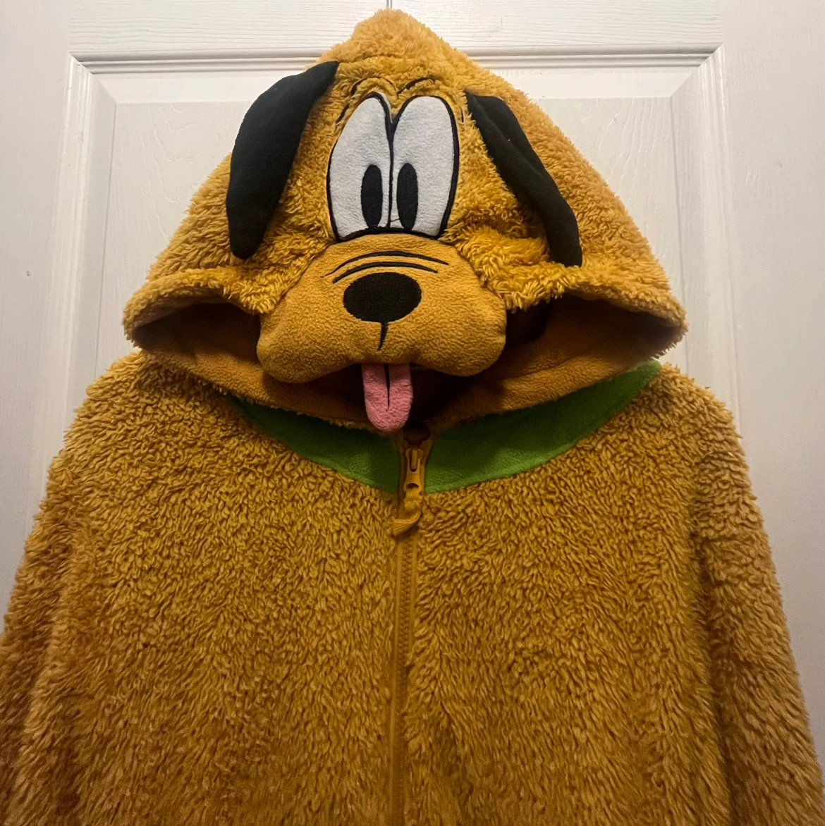 🎃 Disney Pluto hooded Adult onesie costume 🎃