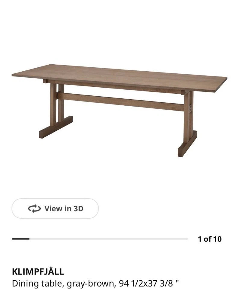 IKEA Dining table KLIMPFJÄLL - photo 5