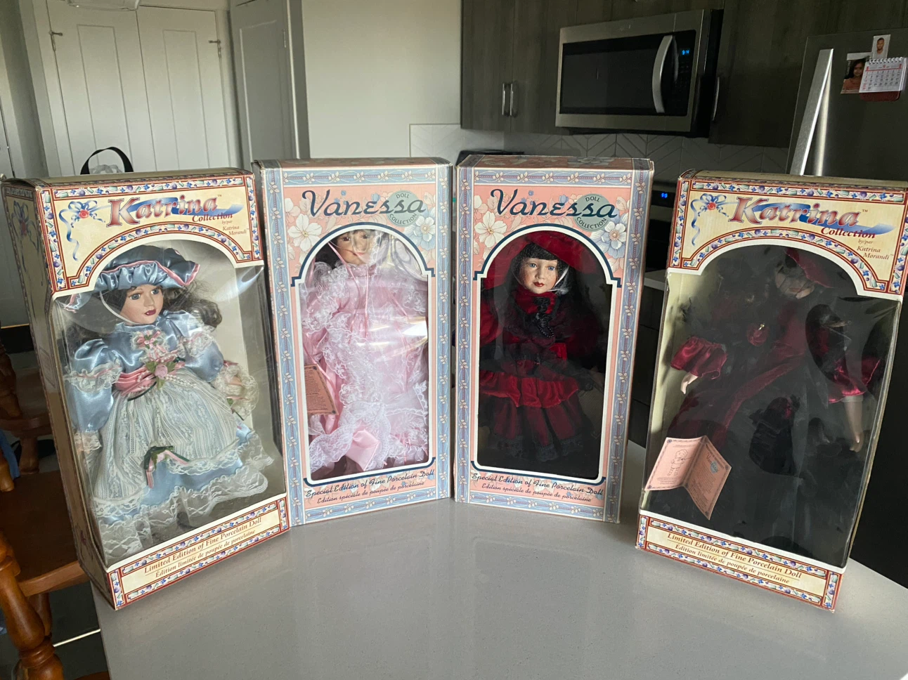 Collection of Vintage Fine Porcelain Dolls