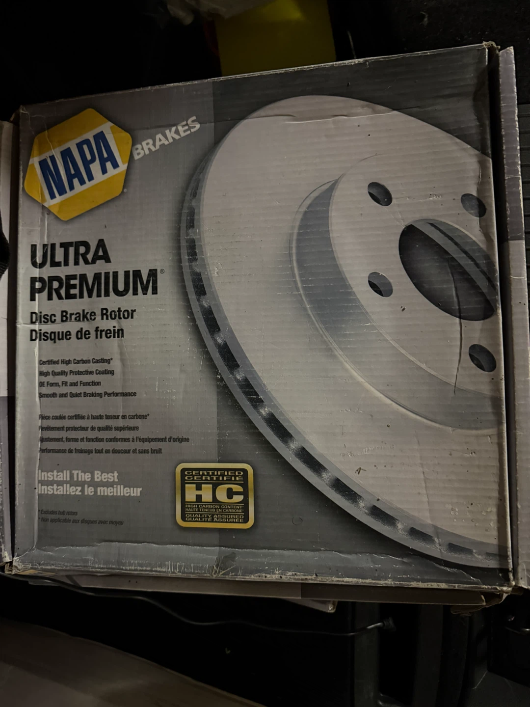 Mazda NAPA Ultra Premium Disc Brake Rotor 552964A
