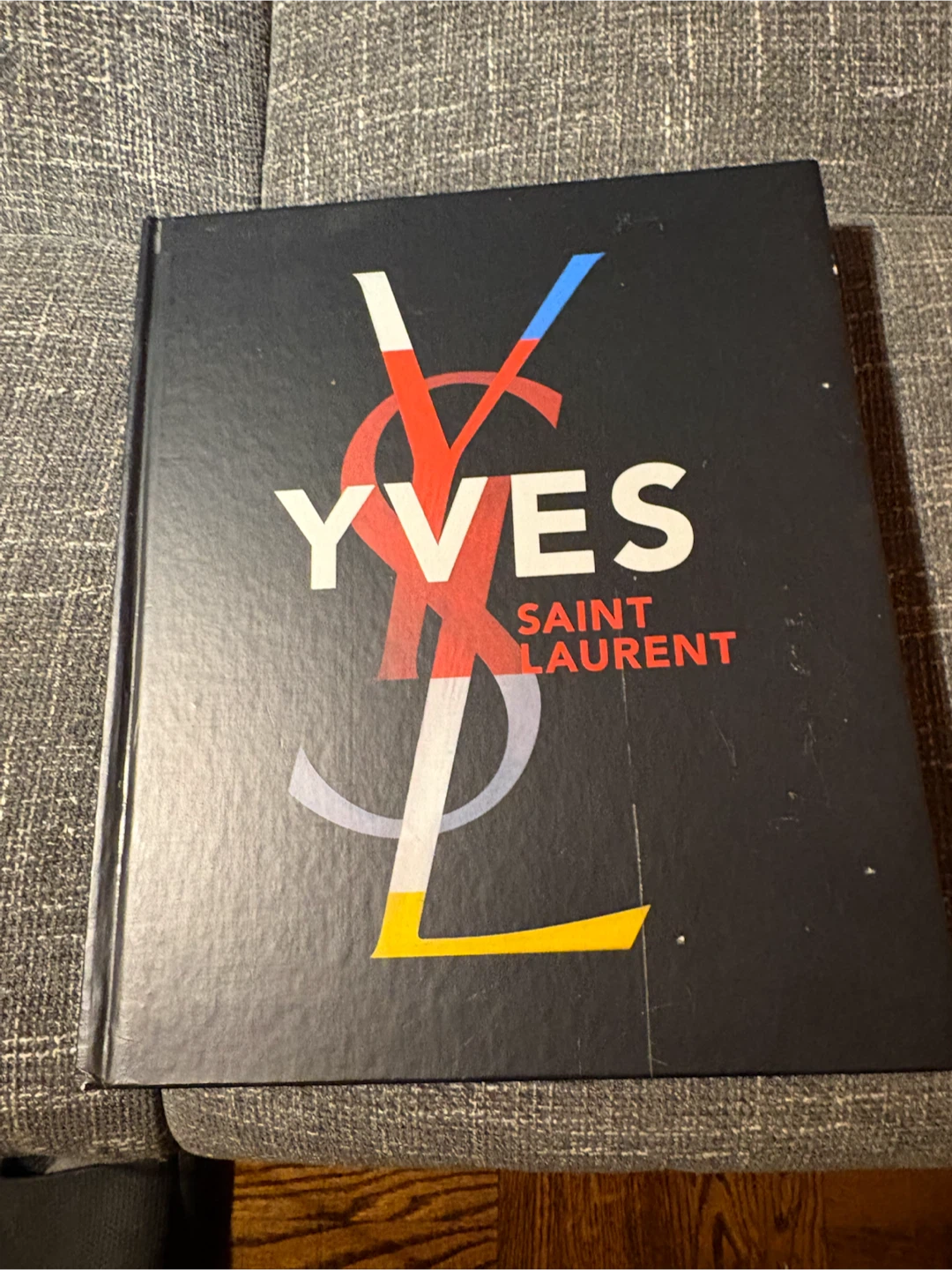 Yves Saint Laurent hardcover art book