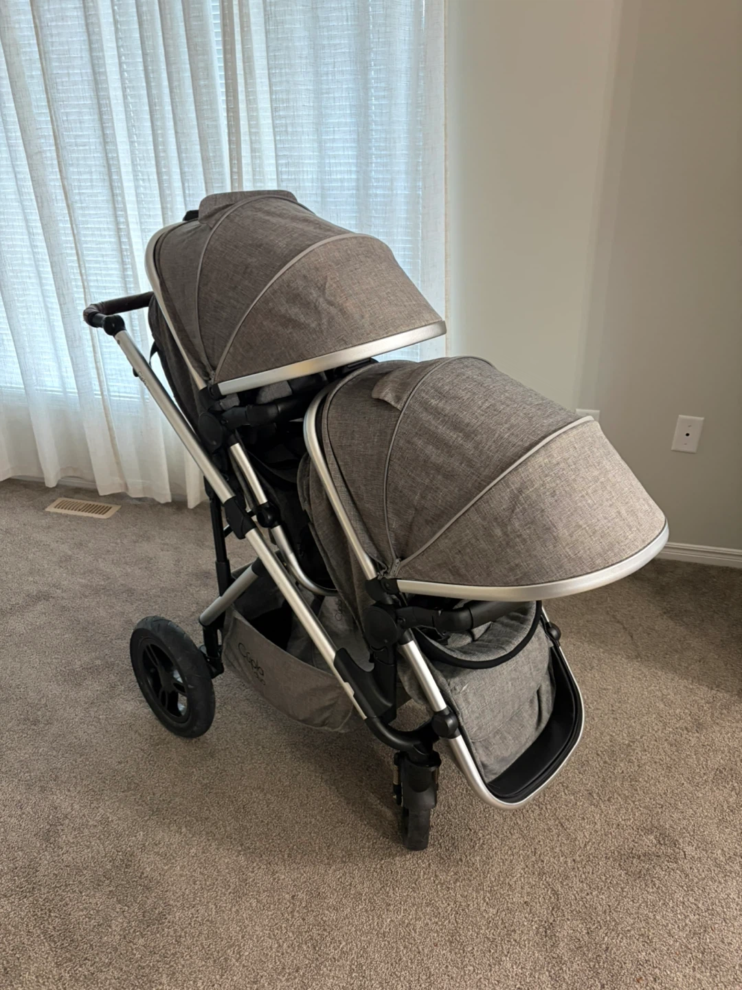 Cupla Duo double stroller