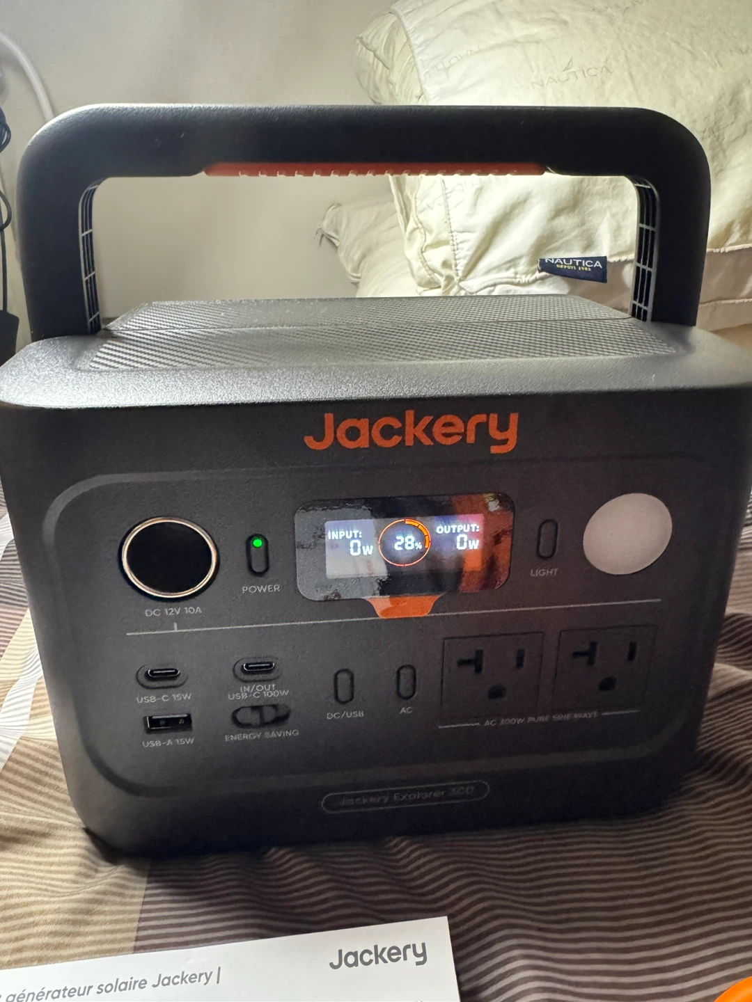 BRAND NEW ! Jackery Explorer 300 Portable Power Station - photo 2