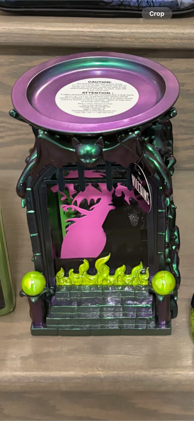 Bath & Body Works Disney Villains Maleficent Candle Holder