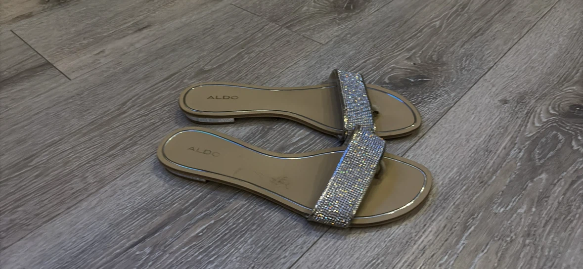 ALDO Rhinestone Embellished Sandals - photo 5
