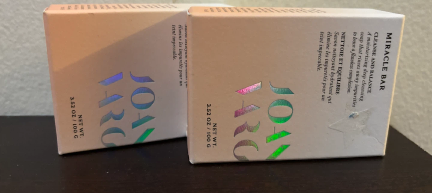 NEW-2 Joan Kim Miracle Bar Soaps