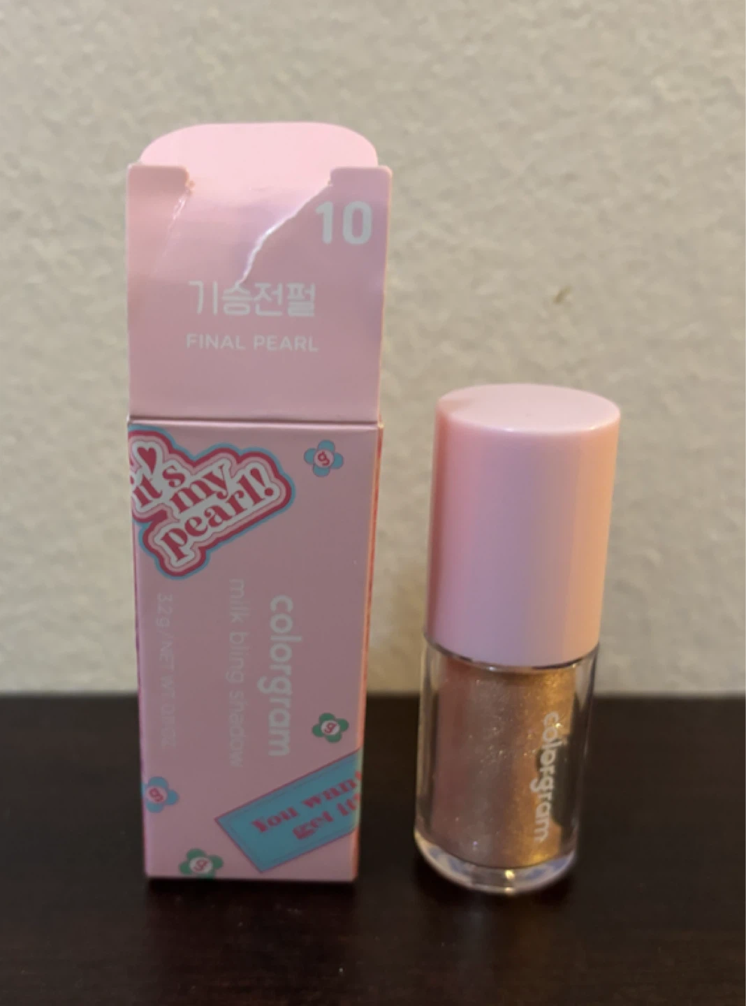 NEW-Colorgram Milk Bling Shadow 10 Final Pearl