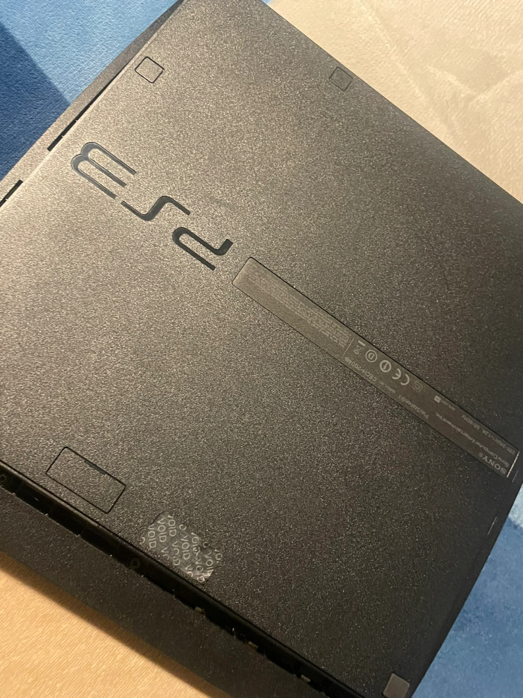 Sony PlayStation 3 Console with Blue Controller