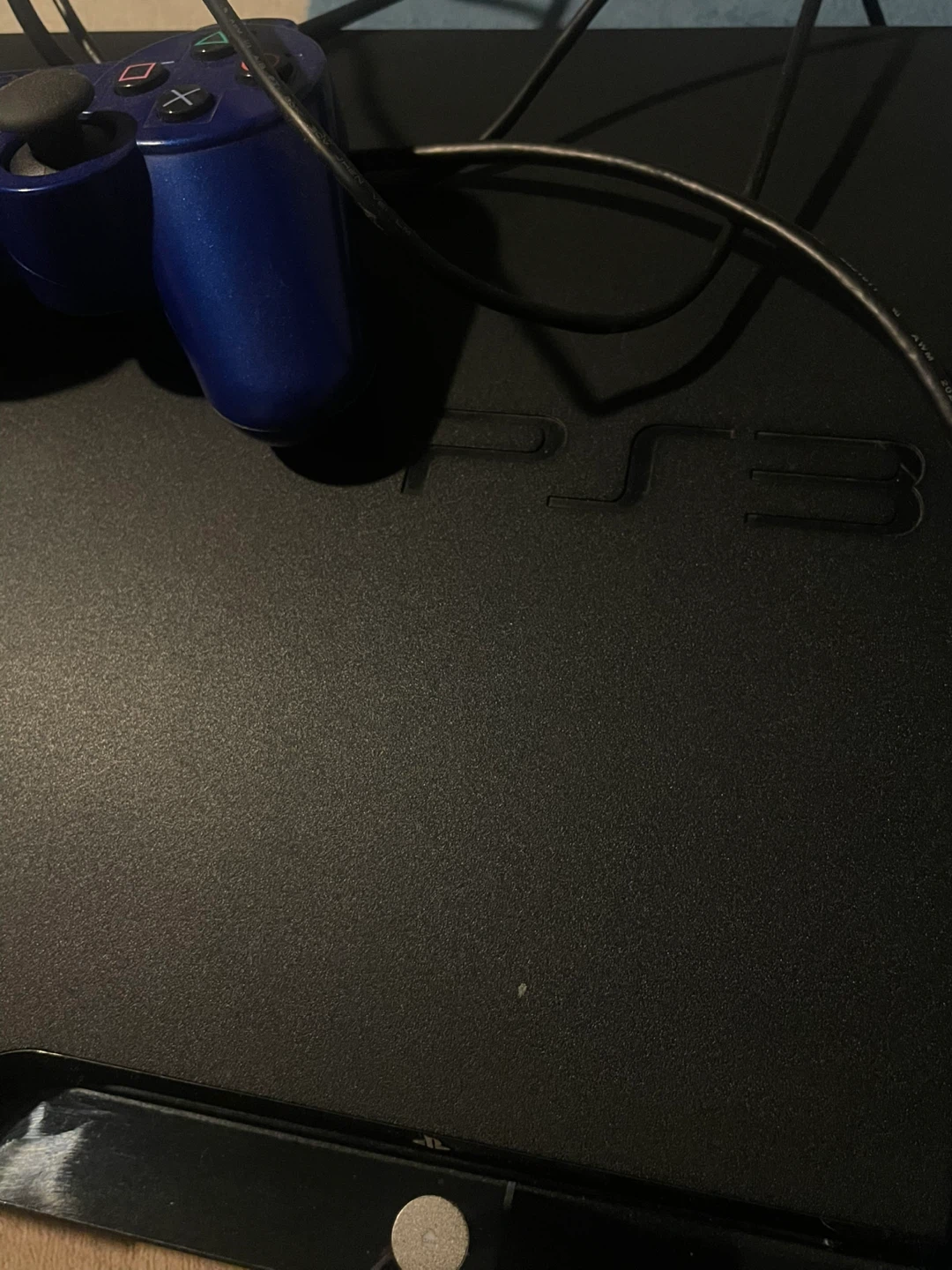 Sony PlayStation 3 Console with Blue Controller - photo 3
