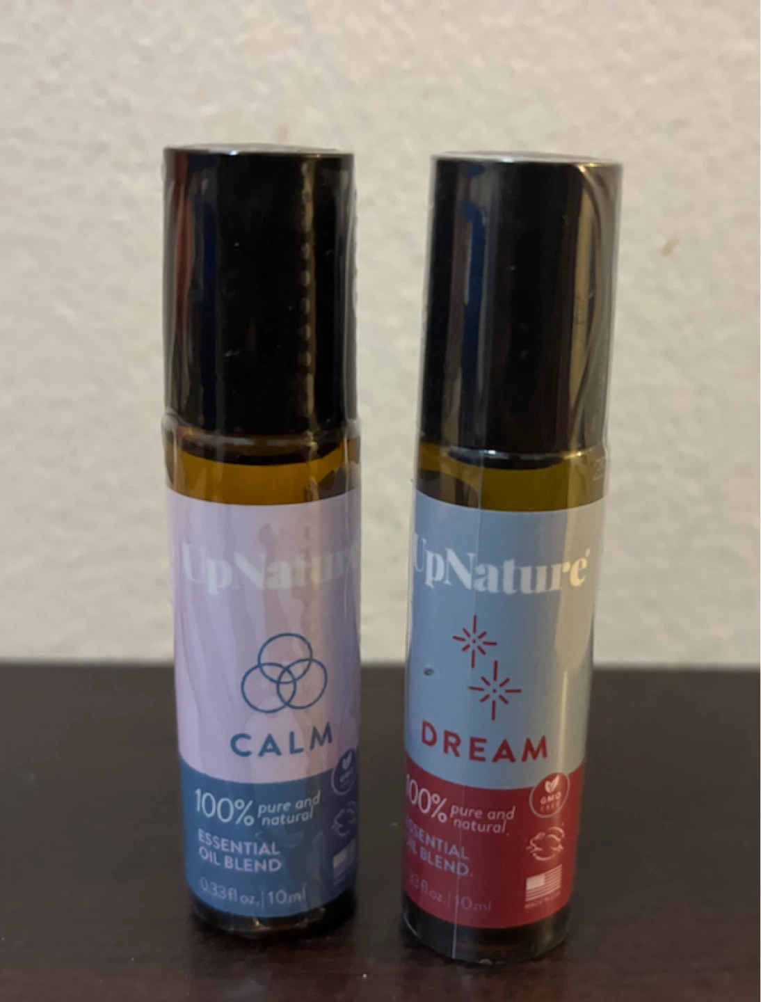 NEW-UpNature Calm and Dream Essential Oil Roll-On Duo