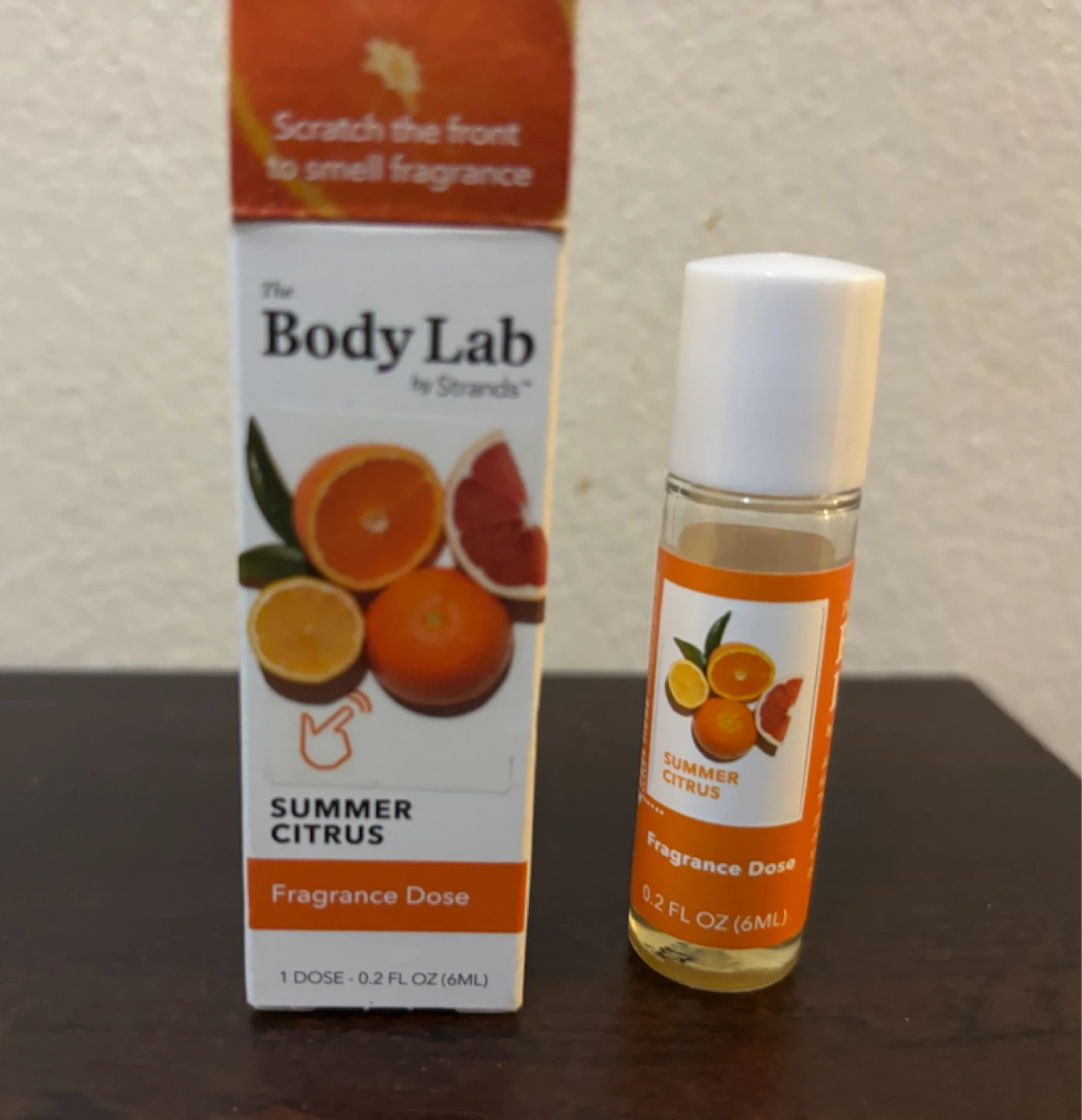 NEW-The Body Lab Summer Citrus Fragrance Dose 6ml