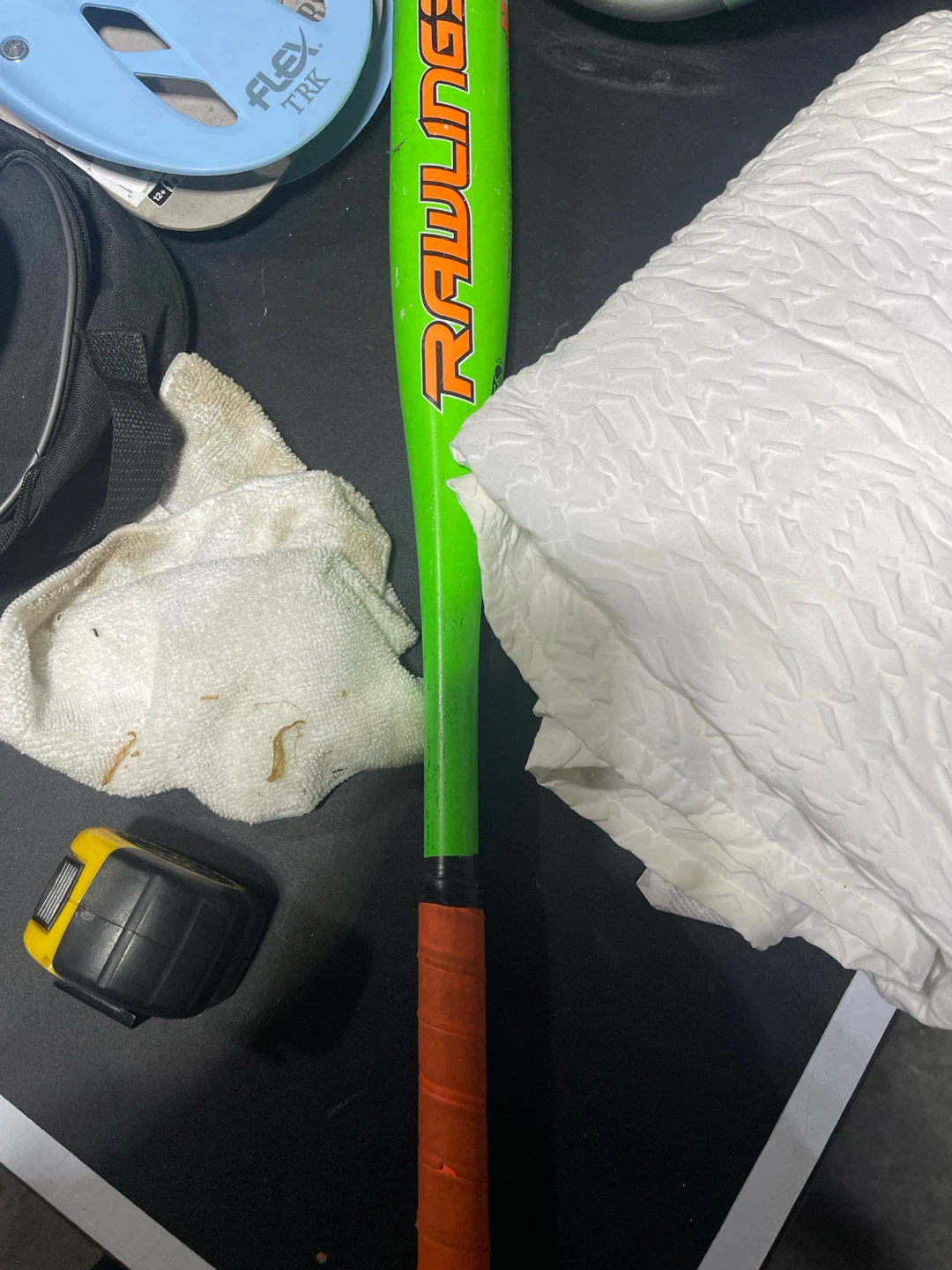 Rawlings Green Baseball Bat