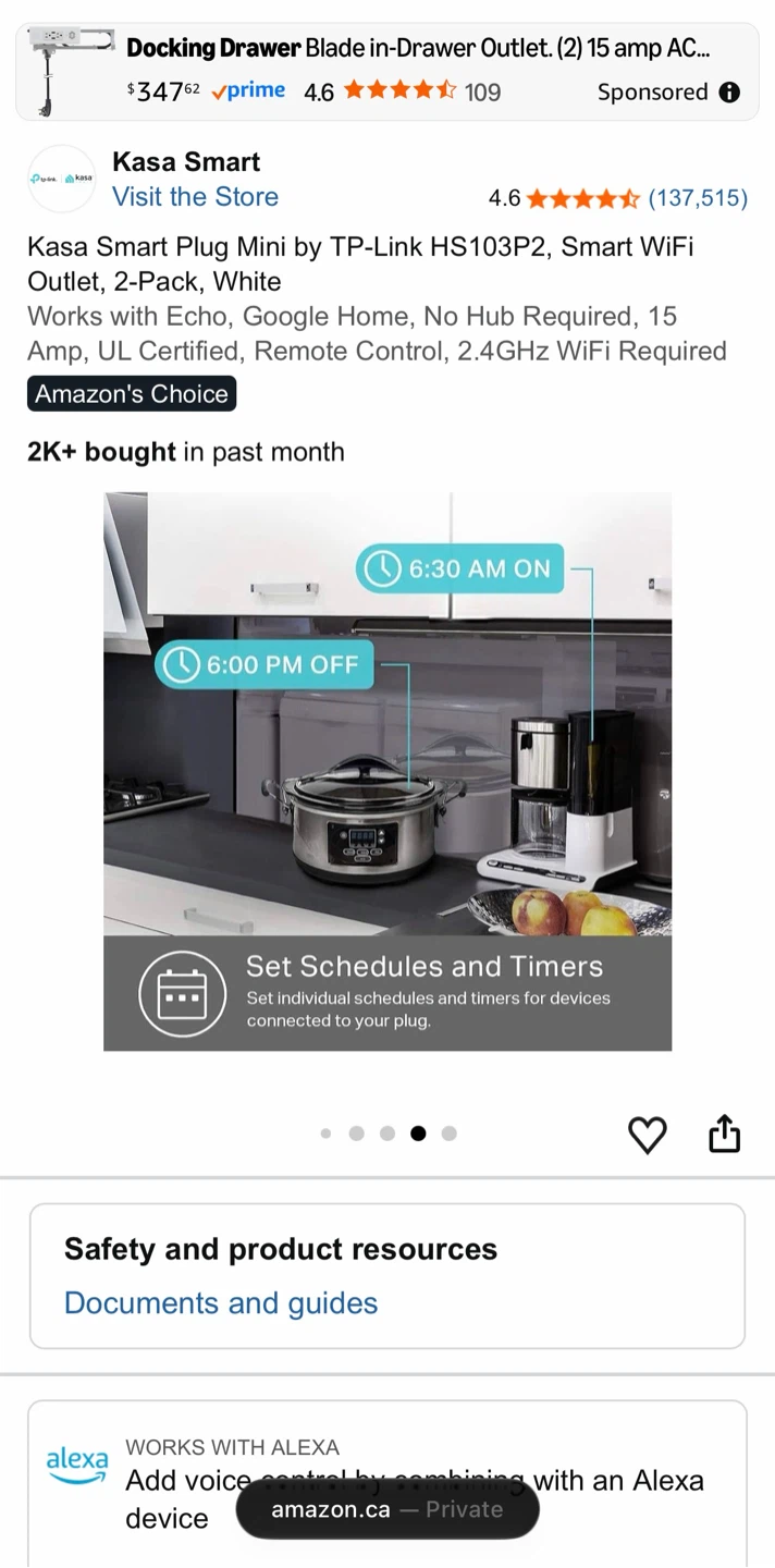 Kasa Smart Plug Mini -1pc - photo 4