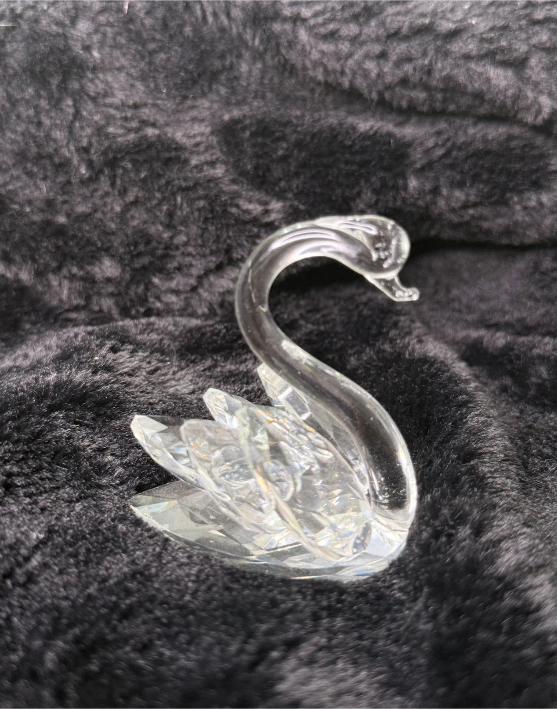 Crystal decor Swan Figurine Home Decor, Ornament,Table Display