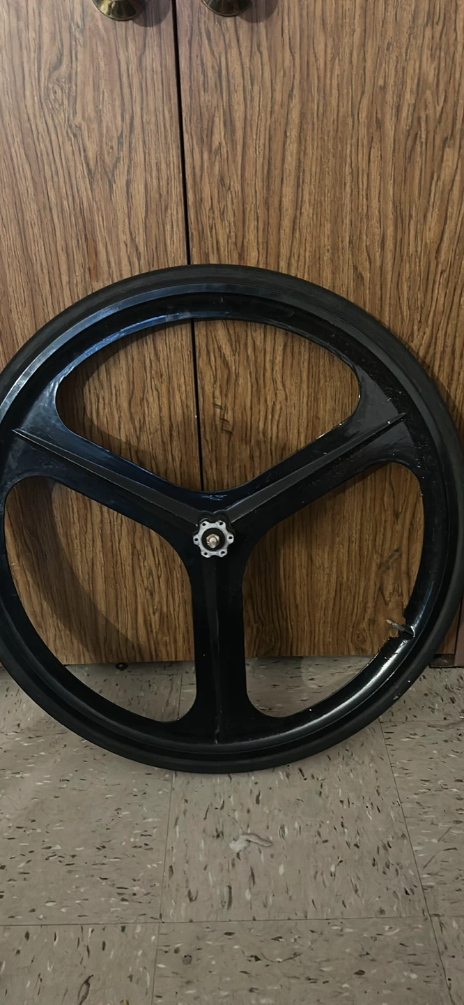 Trispoke wheelset
