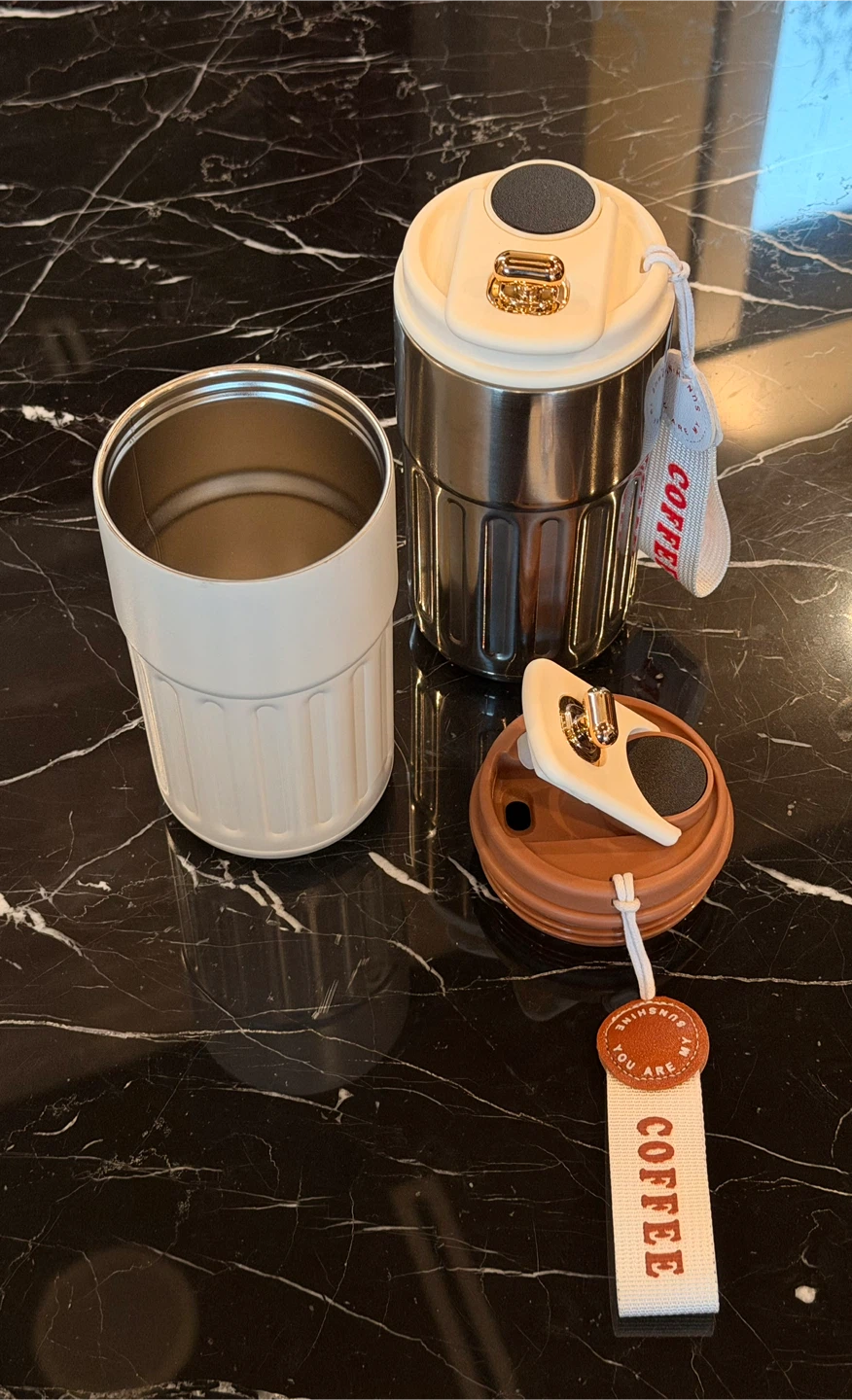 Vacuum Mugs Set (Stainless Steel) - photo 2