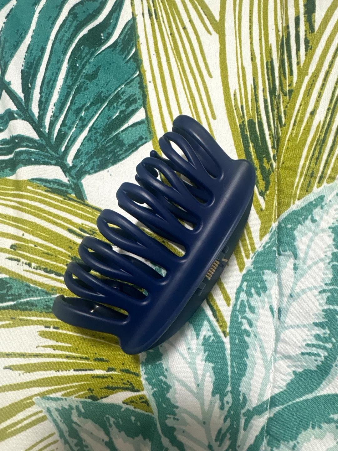 Navy Blue Hair Claw Clip