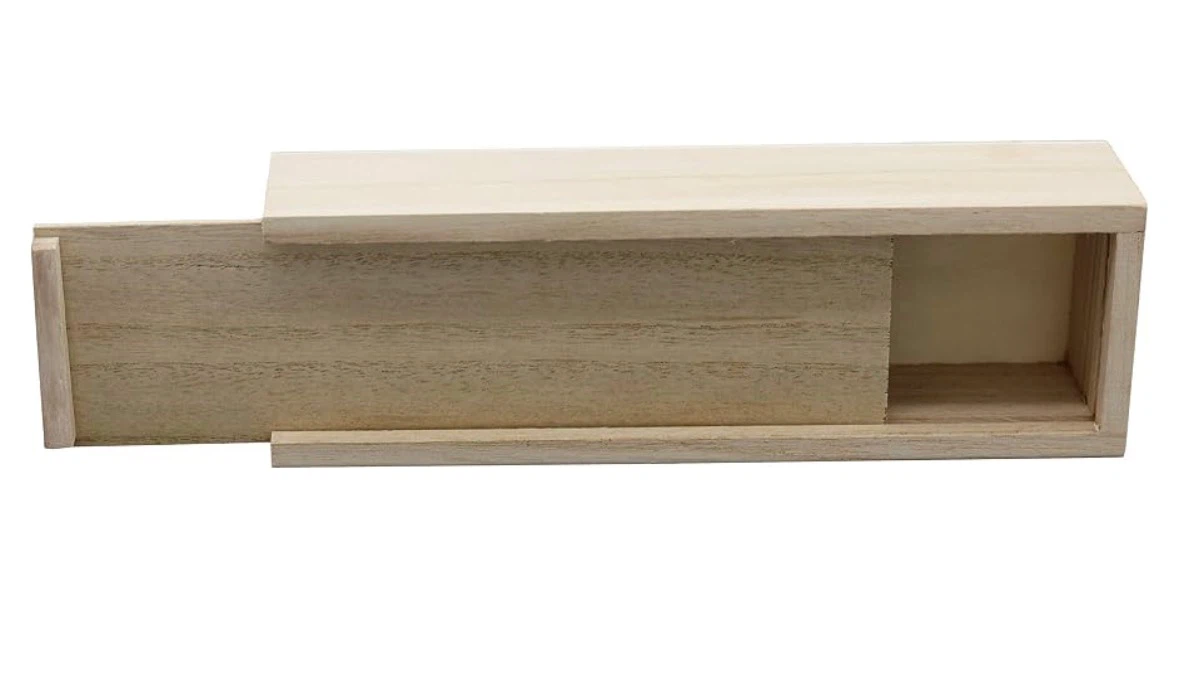 Wooden wine gift box