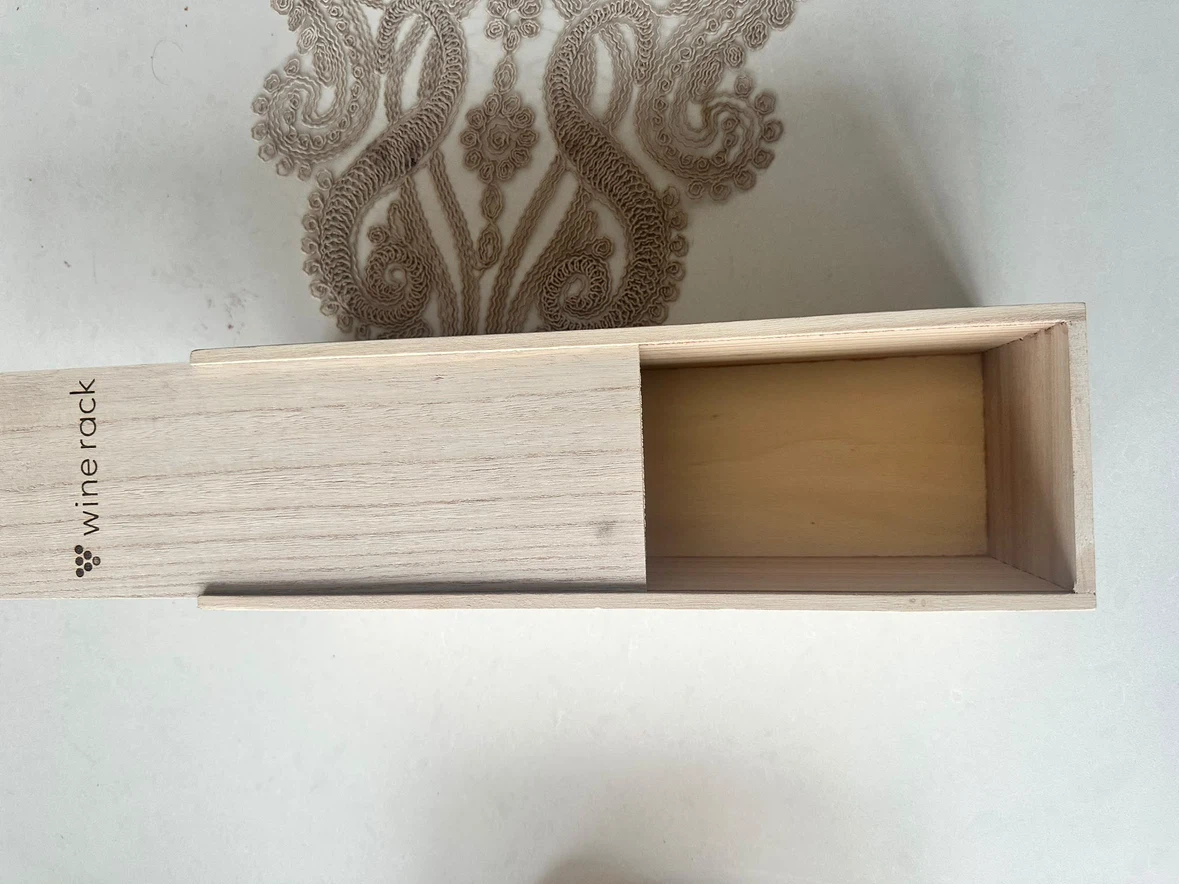 Wooden wine gift box - photo 2