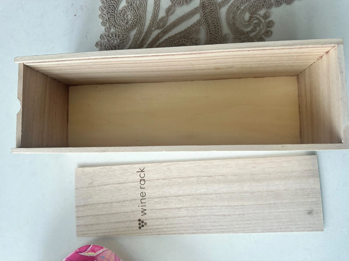 Wooden wine gift box - photo 4
