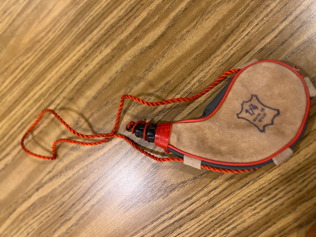 Spanish Leather Wine Skin Bota Bag - photo 4