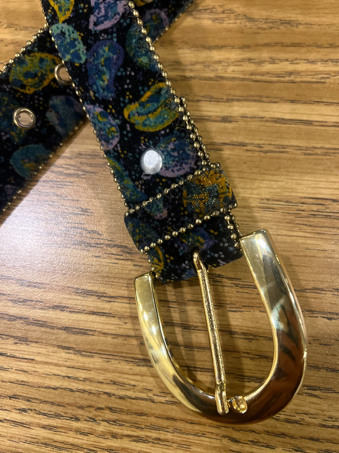Vermillion Paisley Belt Size L/G - photo 4