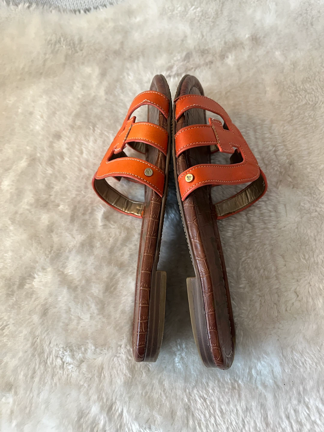 Sam Edelman Bay Sandals Orange Size 8 - photo 2