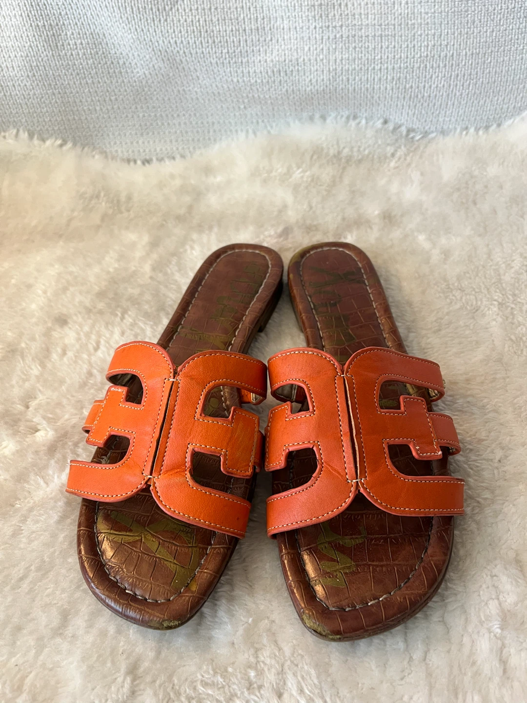 Sam Edelman Bay Sandals Orange Size 8 - photo 5