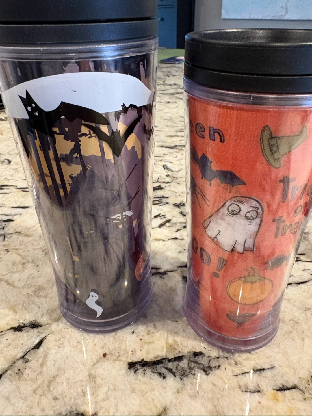 Two Starbucks Halloween Tumblers - photo 3