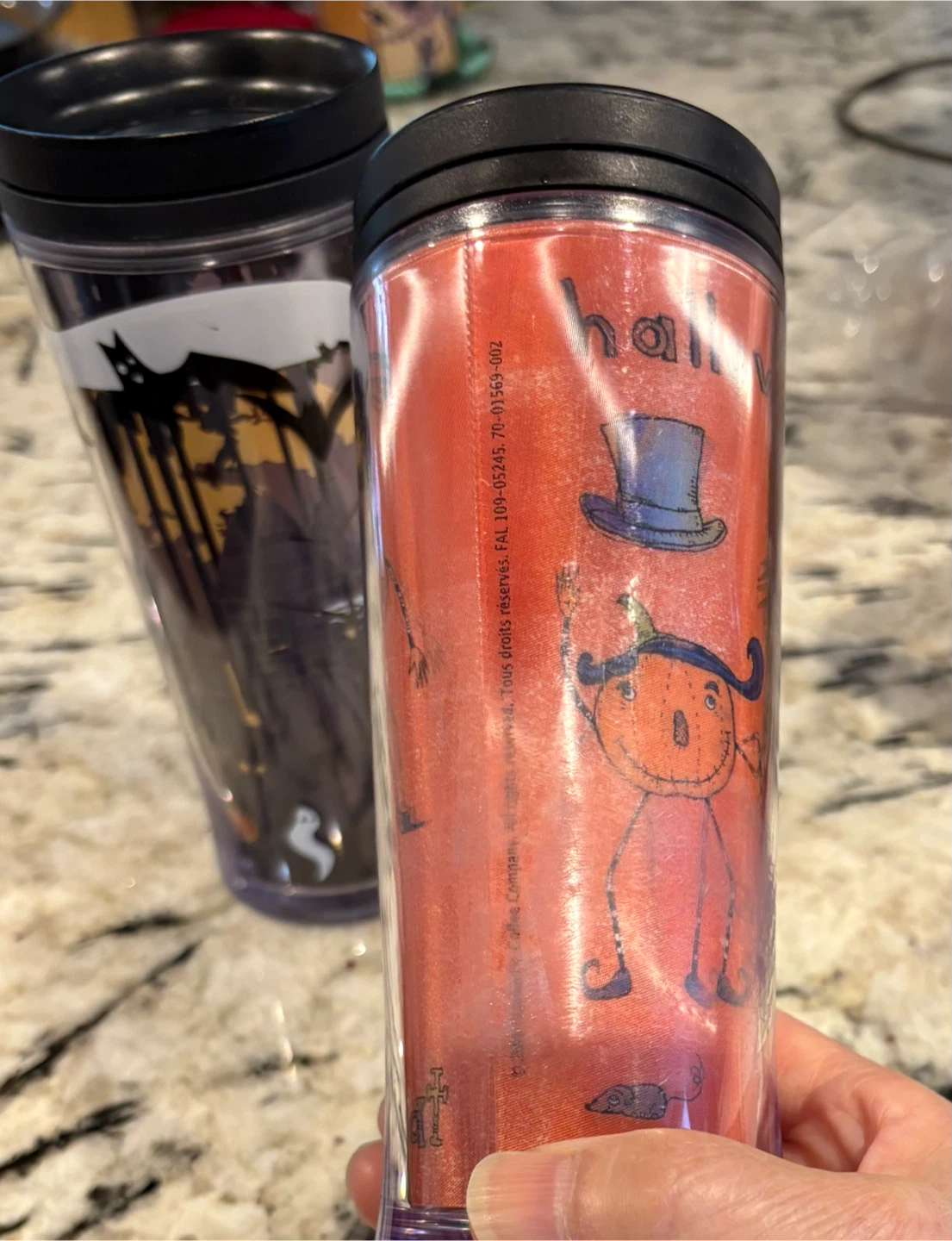 Two Starbucks Halloween Tumblers - photo 4
