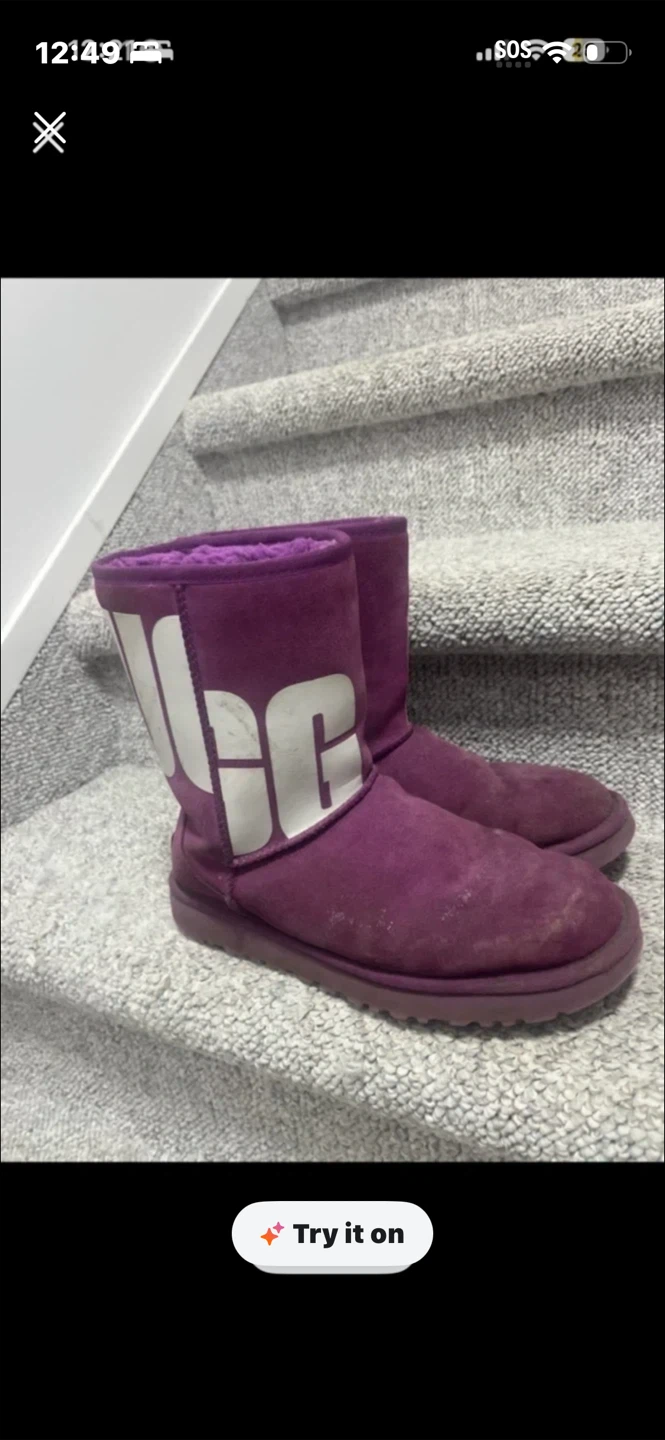 UGG Classic Purple Boots