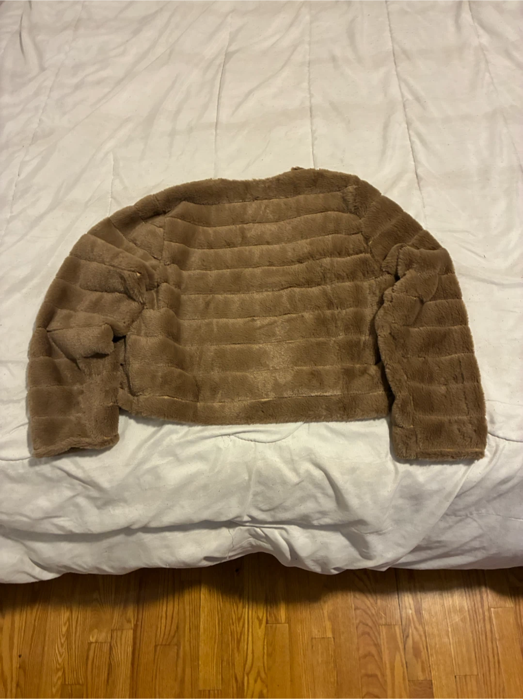 Brown Faux Fur Jacket - photo 2