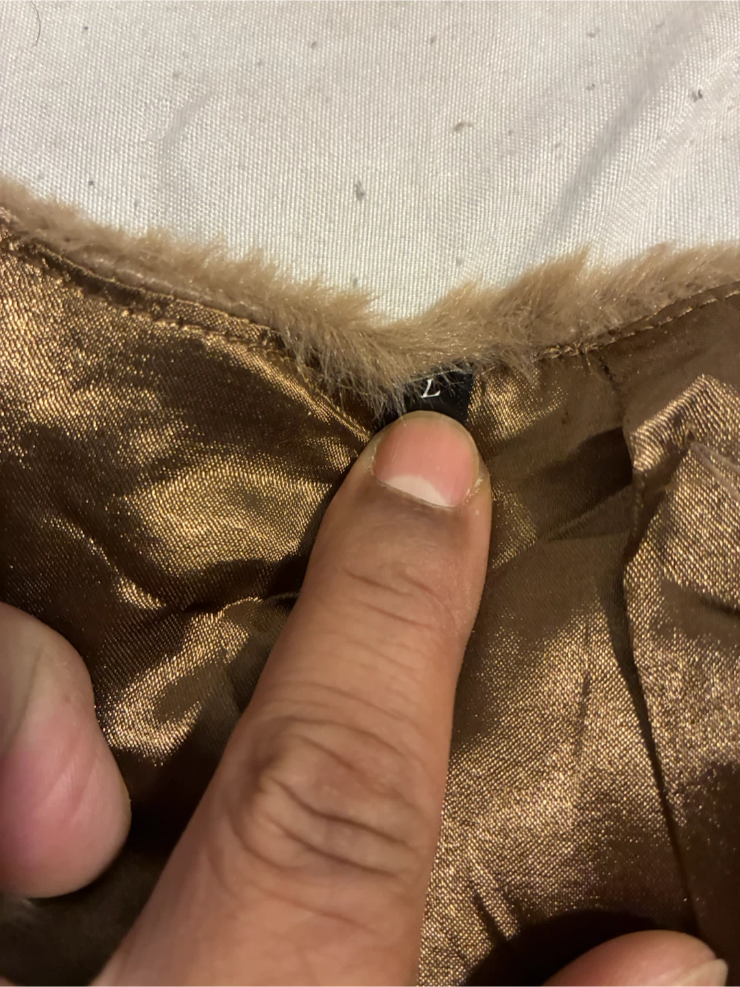 Brown Faux Fur Jacket - photo 3