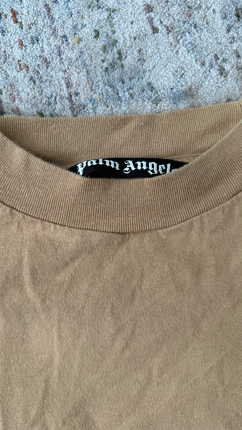 Palm Angels T-Shirt - Tan, Size XXL - photo 2