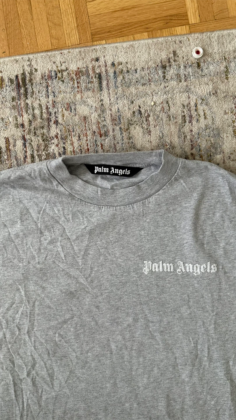 Palm Angels grey t-shirt - photo 2