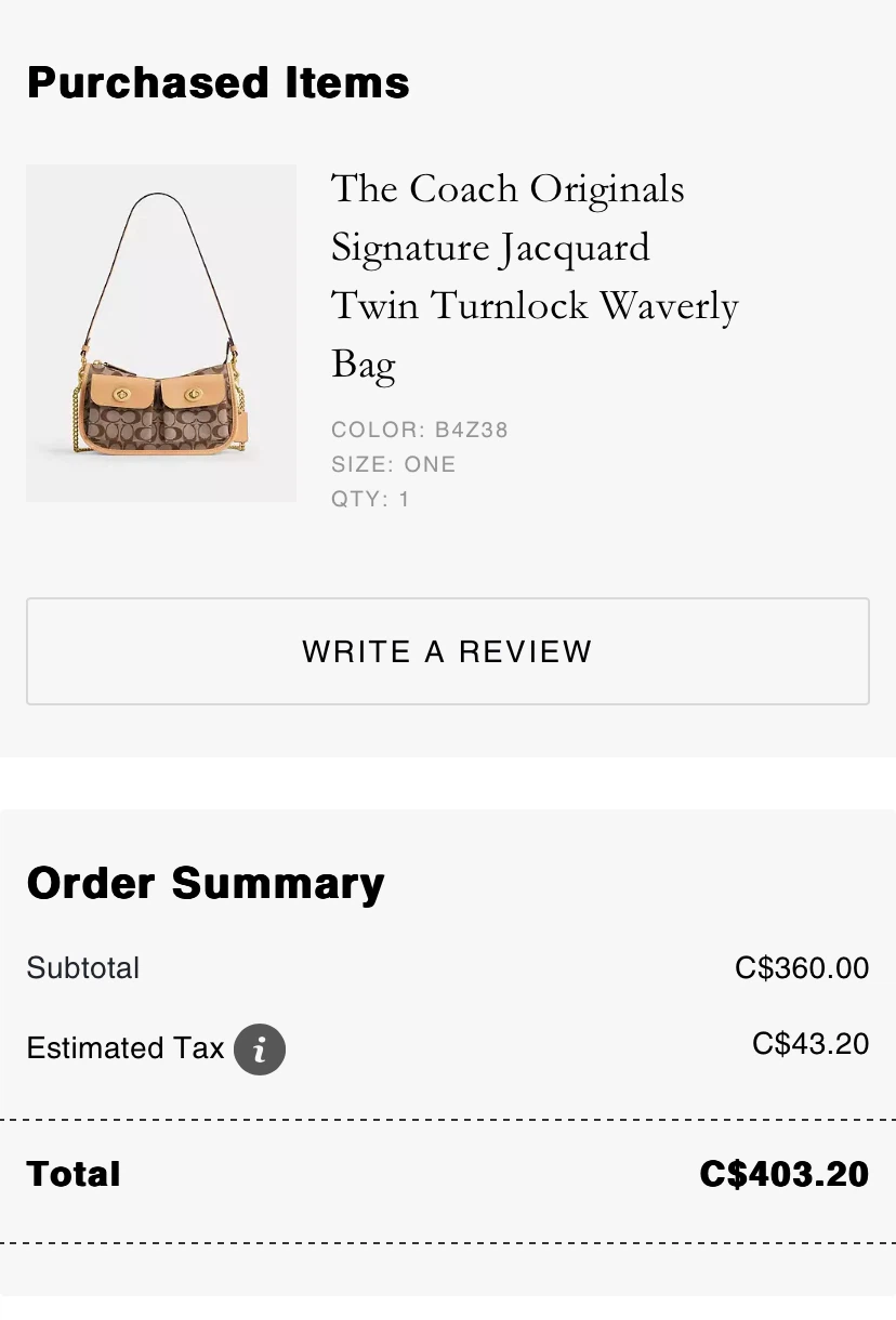 Coach Signature Turnlock Shoulder Bag - photo 2