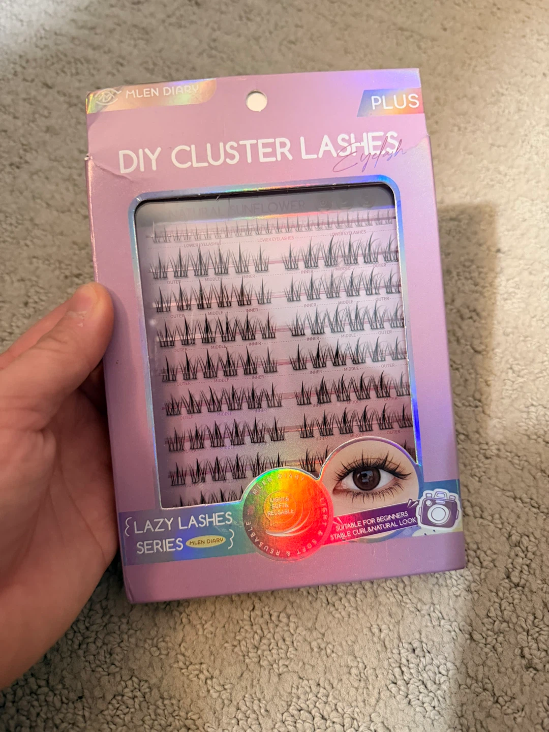 MLEN DIARY DIY Cluster Lashes - photo 4