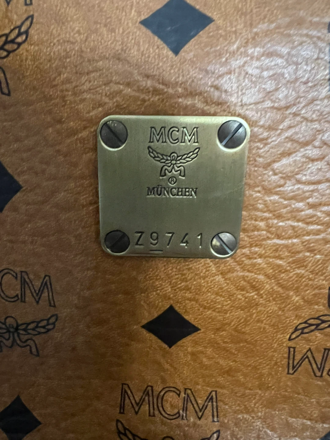 MCM Cognac Boston Bag - photo 3
