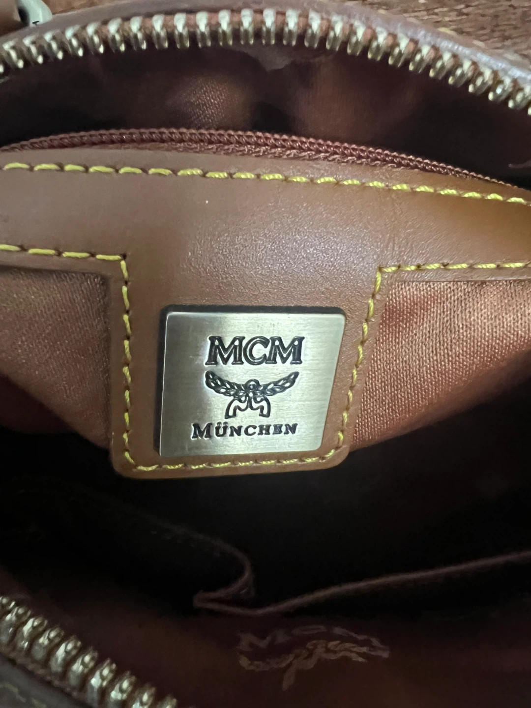 MCM Cognac Boston Bag - photo 5