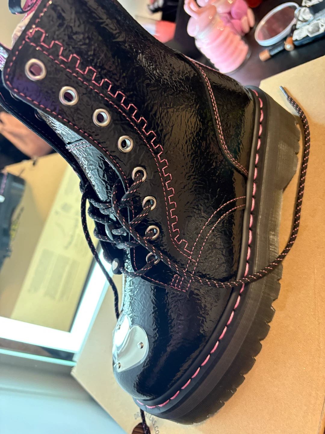 Dr. Martens Jadon TP Boots Black Size US Men 8 / Women 9 - photo 4