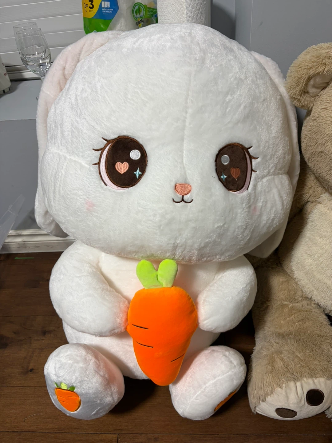 Large Stuffed Bunny Plush