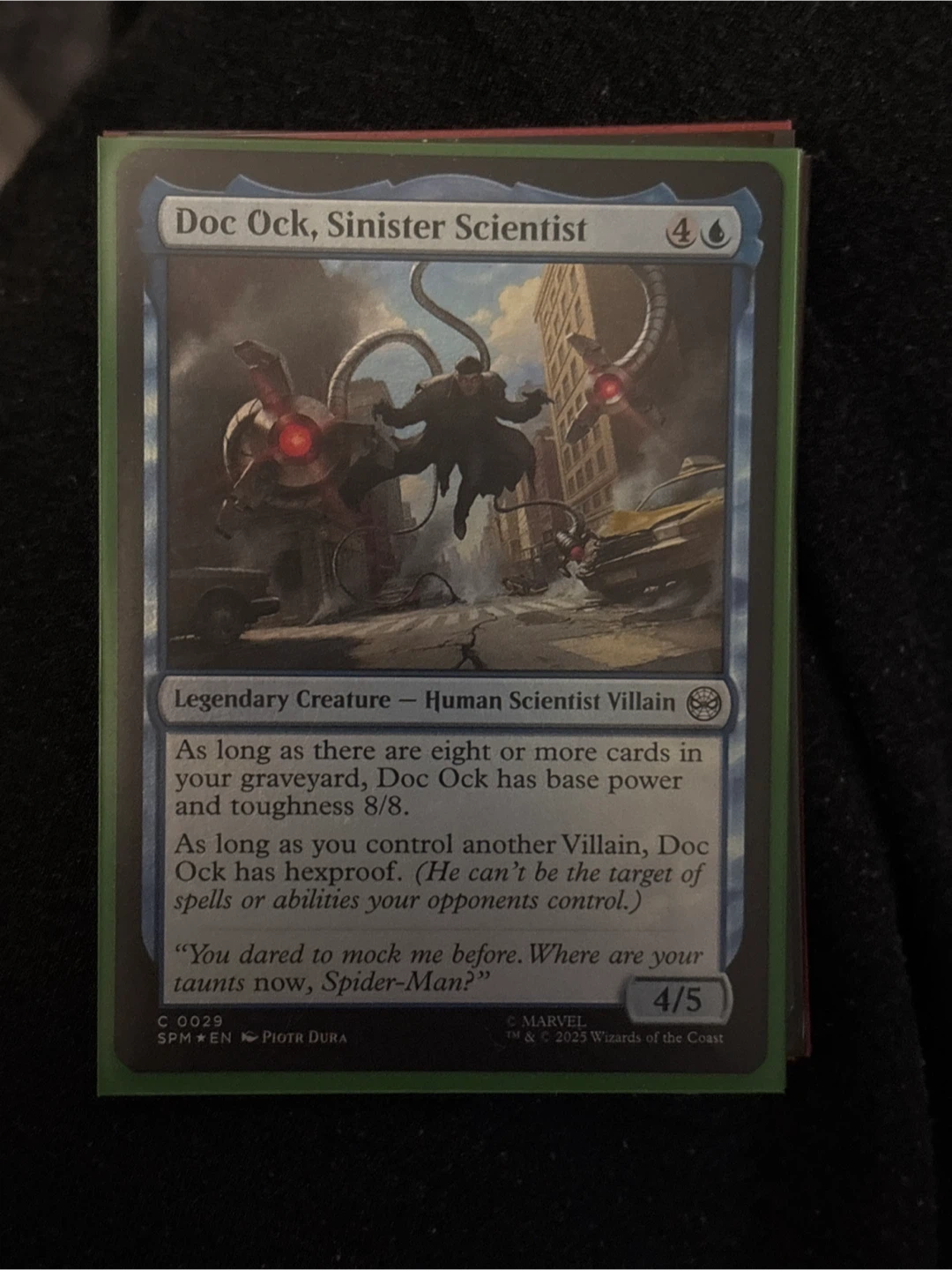 Doc Ock, Sinister Scientist Magic The Gathering Card