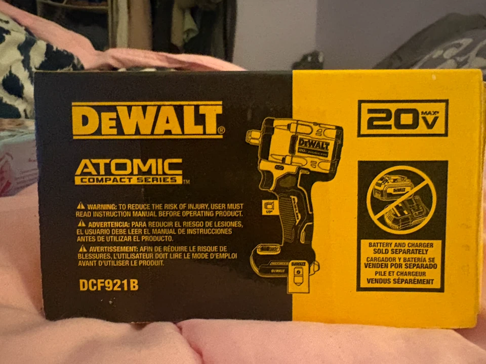 DeWalt ATOMIC 20V MAX Impact Wrench DCF921B - photo 3