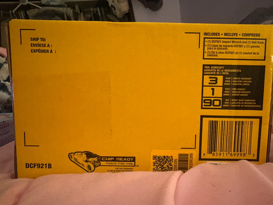 DeWalt ATOMIC 20V MAX Impact Wrench DCF921B - photo 4