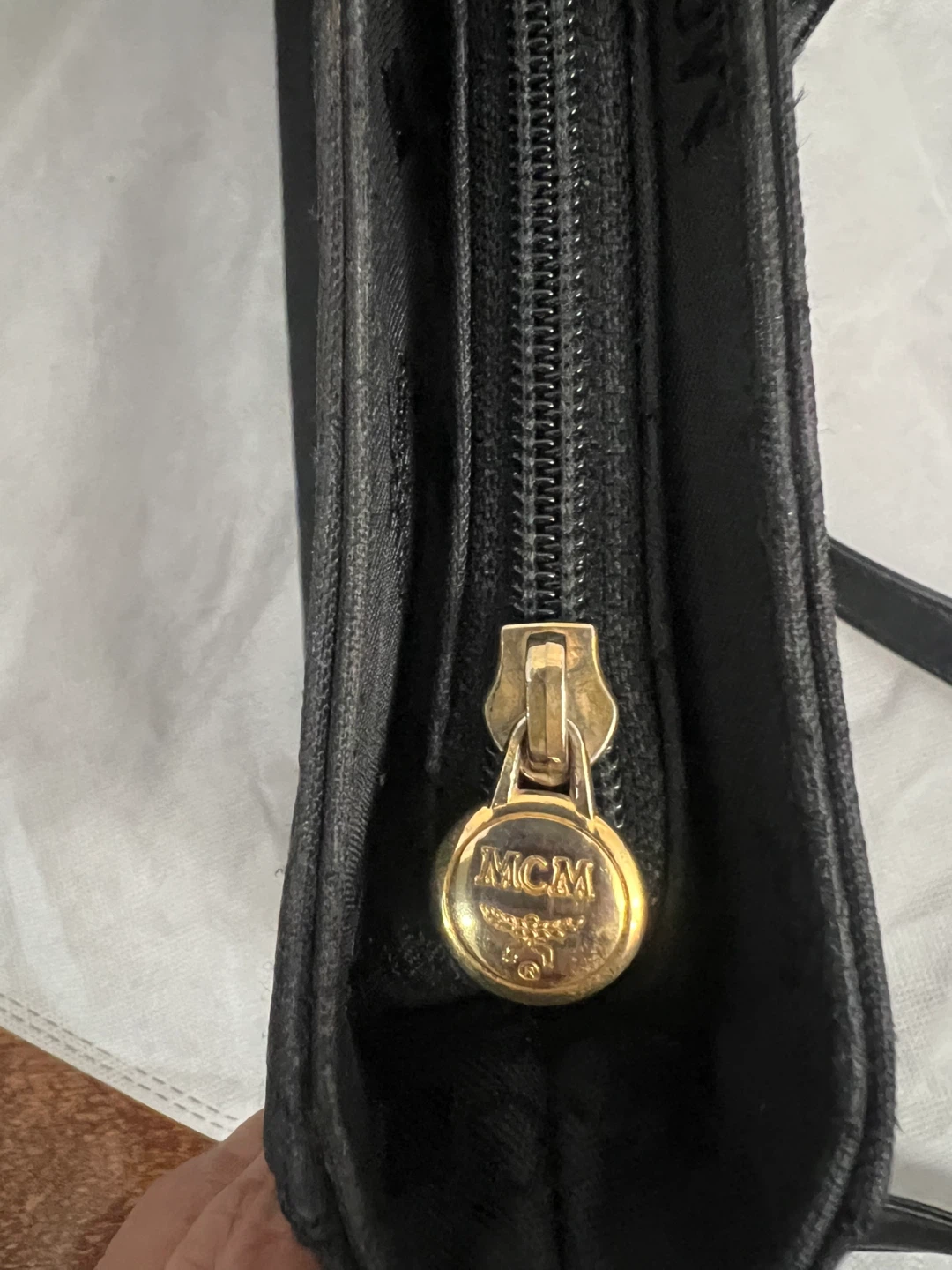 MCM Black Monogram Crossbody Bag - photo 5