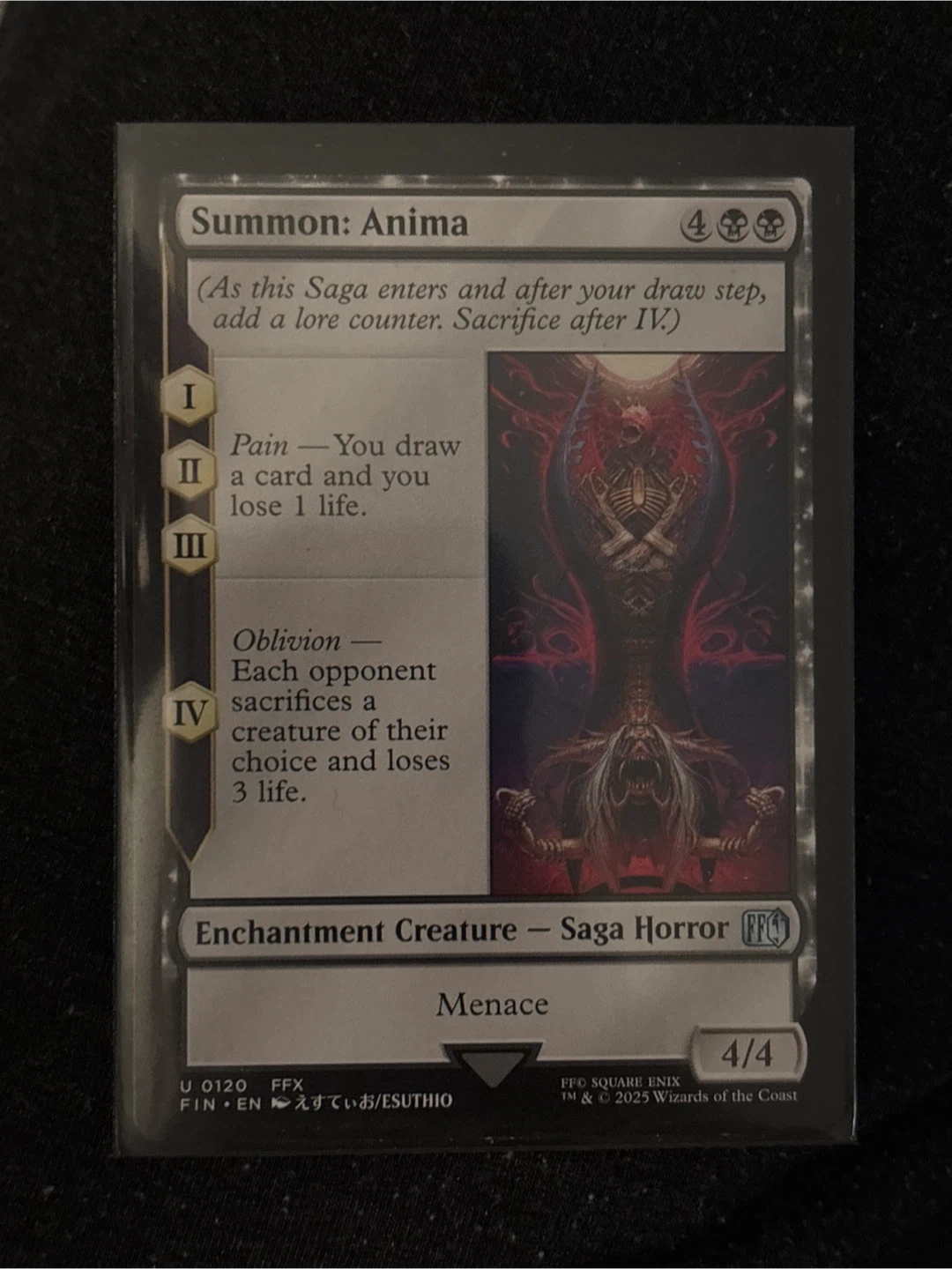 Summon: Anima Magic the Gathering Trading Card