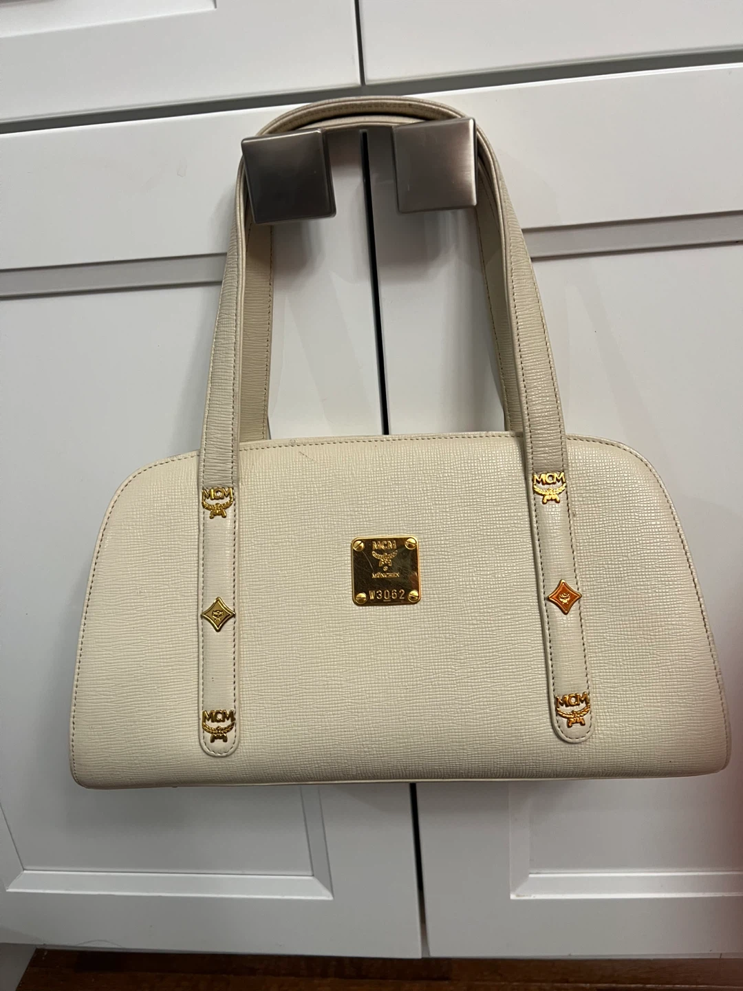 MCM White Handbag